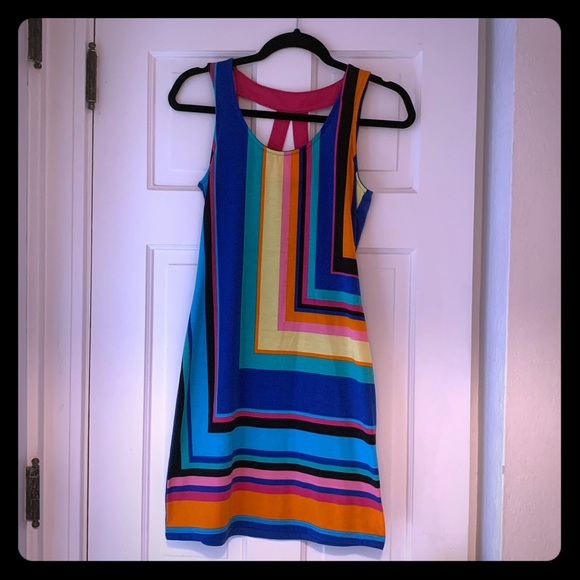 Derek Heart Dresses & Skirts - EUC Derek Heart 🌈rainbow🌈 dress